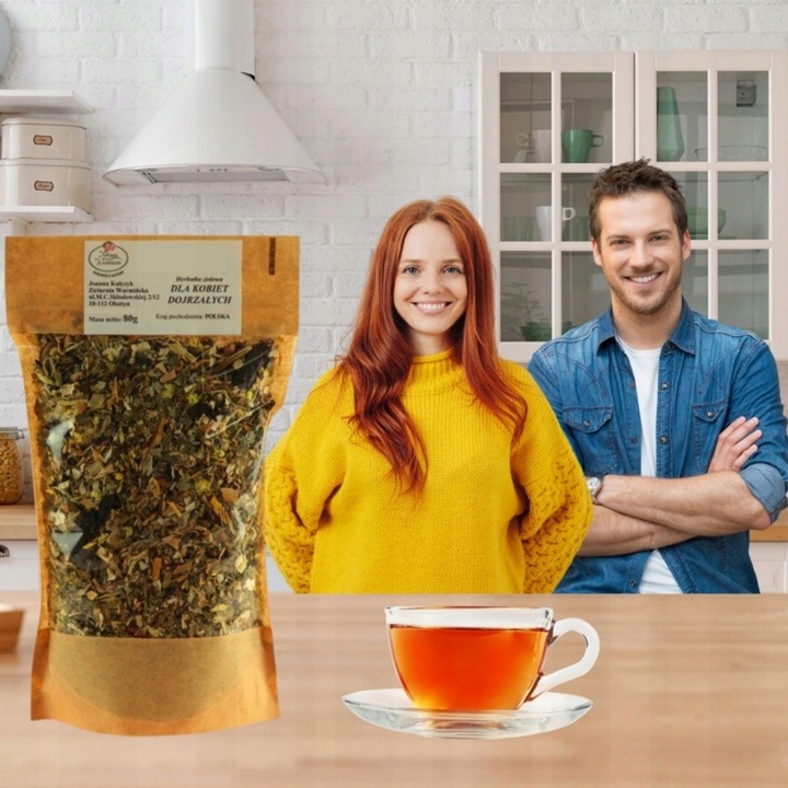 ZIOŁA DLA KOBIET DOJRZAŁYCH MENOPAUZA KLIMAKTERIUM