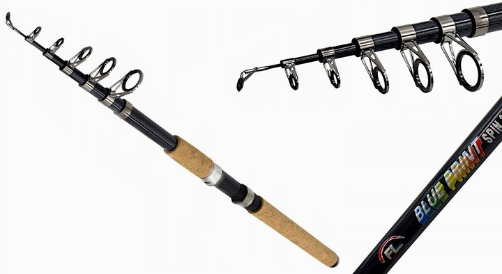 Wędka teleskopowa 3,60m na grunt 60-120 g spławik Blue Print