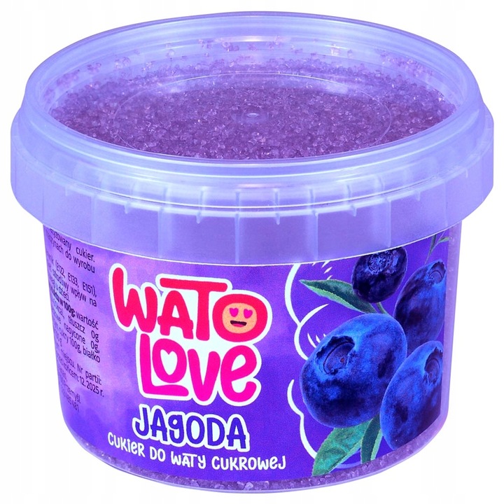 KOLOROWY CUKIER DO WATY CUKROWEJ 8x100g PATYCZKI MIARKA Cukry do Waty