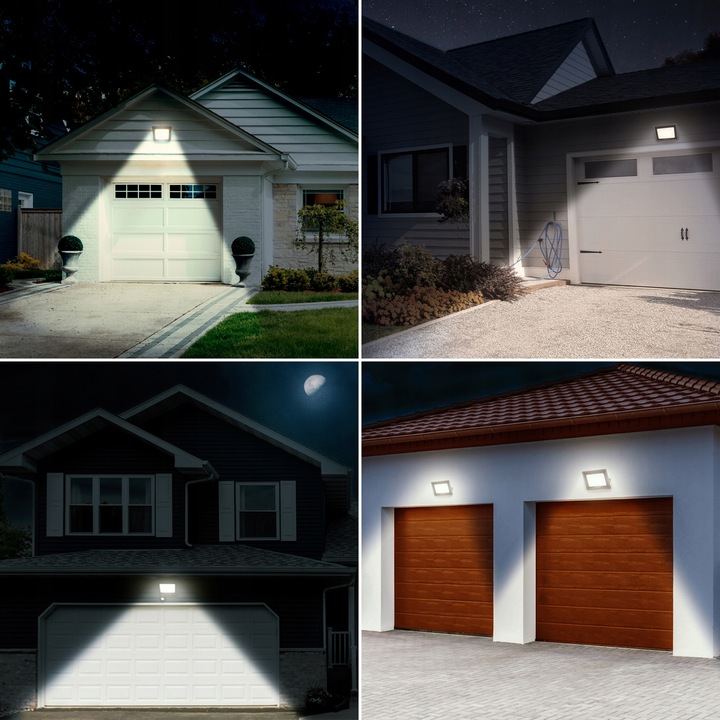 Naświetlacz LED 10W HALOGEN LAMPA ZEWNĘTRZNA REFLEKTOR z CZUJNIKIEM RUCHU