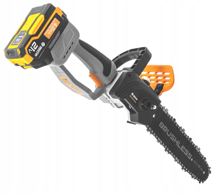 AKUMULATOROWA piła łańcuchowa BEZSZCZOTKOWA 2x 4Ah MP0008 Majster PRO
