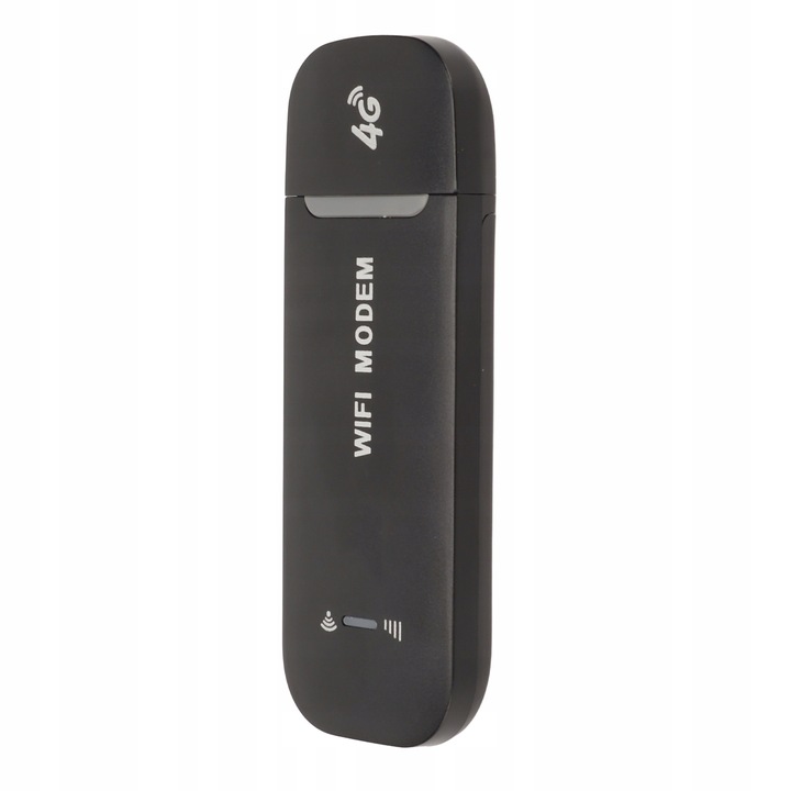 ROUTER MOBILNY WIFI 4G LTE USB DO 10 UŻYTKOWNIKÓW 802.11b/g/n CZARNY