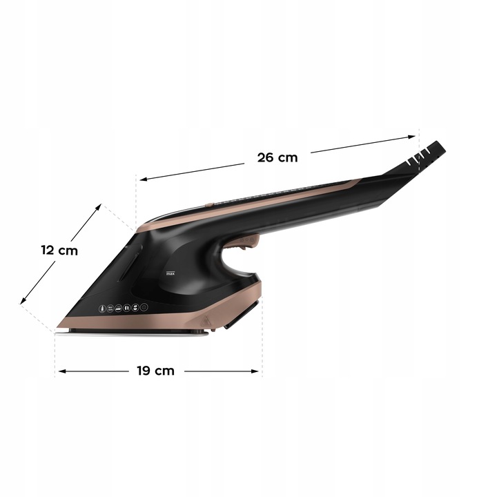 PAROWNICA Do Ubrań STEAMER ŻELAZKO PAROWE Vertenz 1800W Pionowa