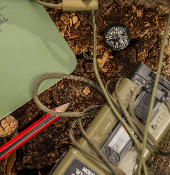 HELIKON Kompas Button Compass Large Czarny