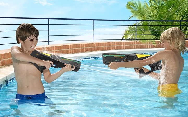 PISTOLET NA WODĘ KARABIN AUTOMAT Elektryczny miotacz wody AKUMULATOR USB