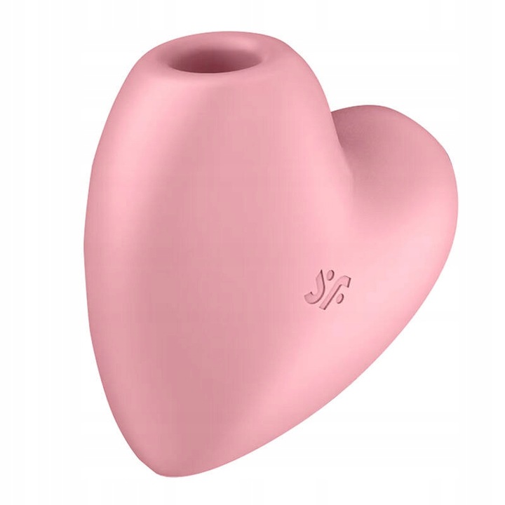 SATISFYER CUTIE HEART MASAŻER ŁECHTACZKI WIBRATOR BEZDOTYKOWY 12 TRYBÓW