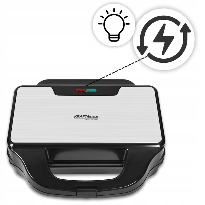 OPIEKACZ GRILL GOFROWNICA 3W1 DO KANAPEK TOSTÓW TOSTER ELEKTRYCZNY