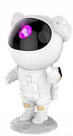 PROJEKTOR GWIAZD LAMPKA NOCNA LED ASTRONAUTA RZUTNIK NIEBA
