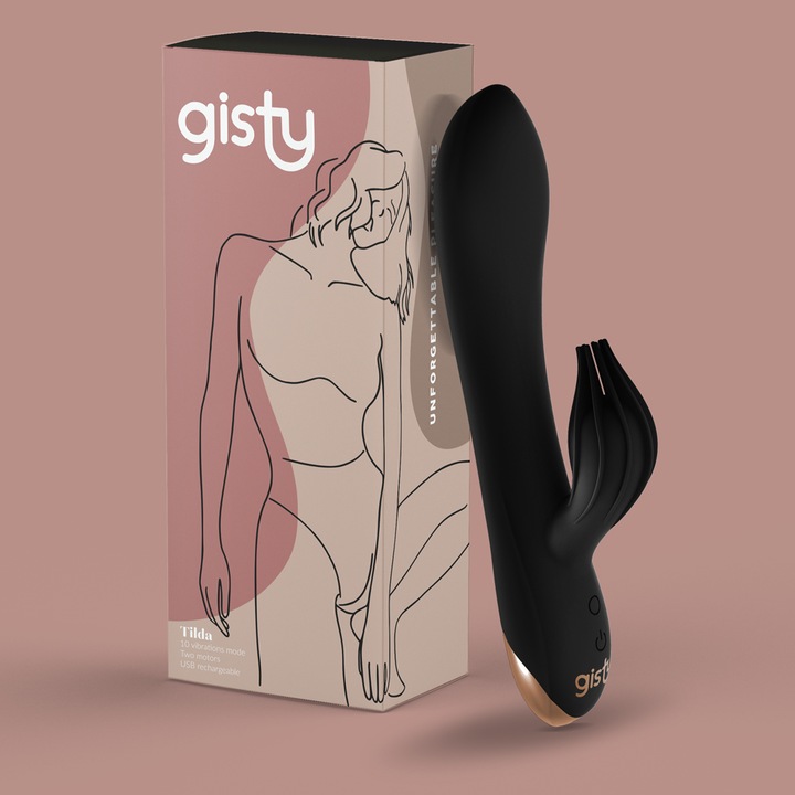 Wibrator damski GISTY dla kobiet masażer łechtaczki punkt G z