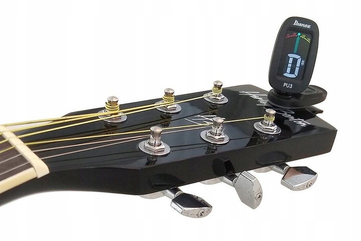 IBANEZ PU3 BK Czarny tuner elektroniczny