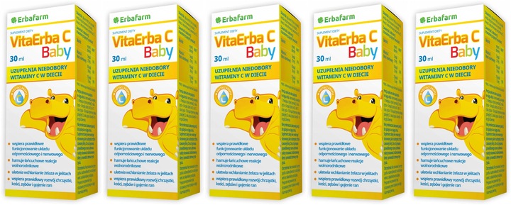 VitaErba C Baby Krople Dla Dzieci Z Witaminą C 30 ml