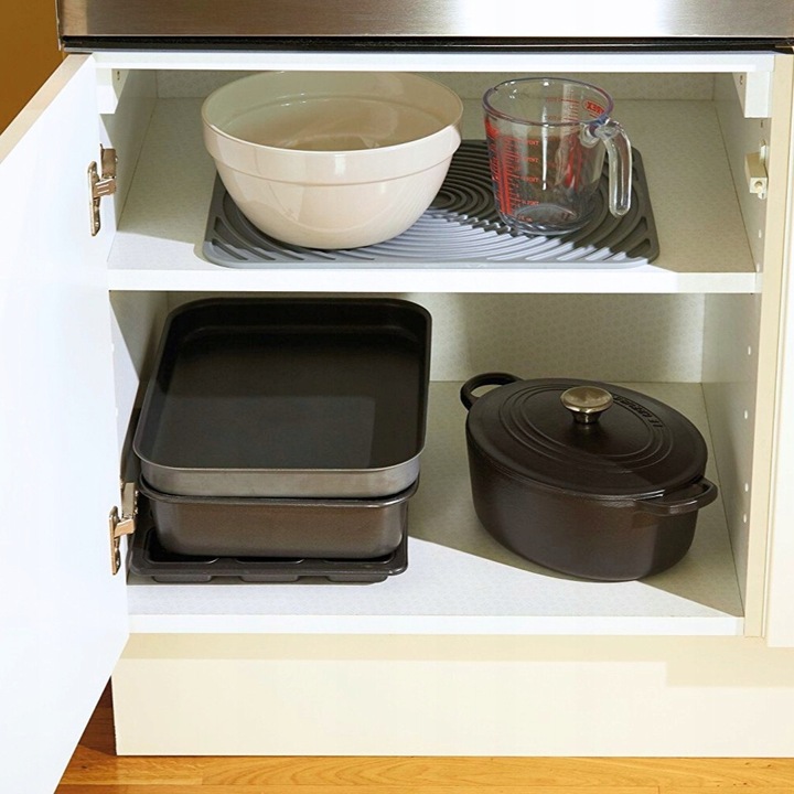 Mata antypoślizgowa biała 500x50cm ochronna do szuflad szafek kuchni