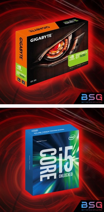 BSG Venom Komputer Gamingowy Intel Core i5 16GB 1TB SSD GT1030 Win10 Szybki