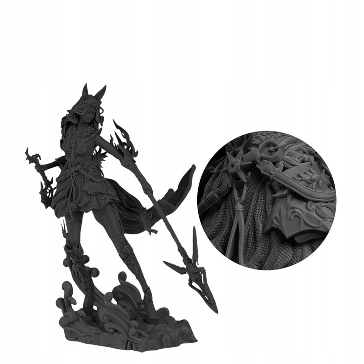 Żywica UV Anycubic ABS-Like V2 Black Czarna 1kg 1l do Drukarki 3D