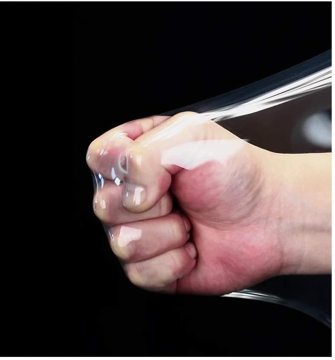 FOLIA STRETCH 3KG BEZBARWNA DUŻO FOLI CIENKA TULEJ