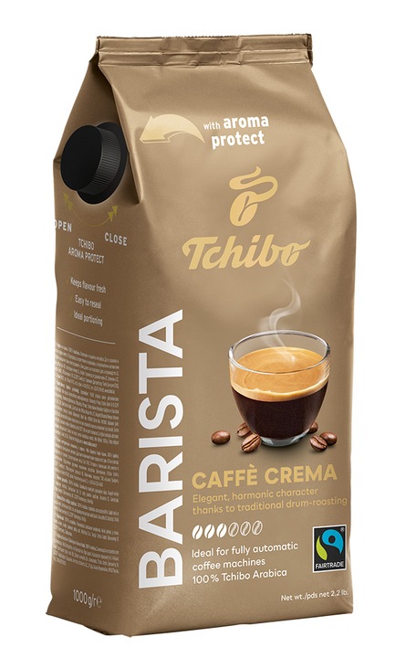 Kawa ziarnista Tchibo Barista Caffe Crema 1kg