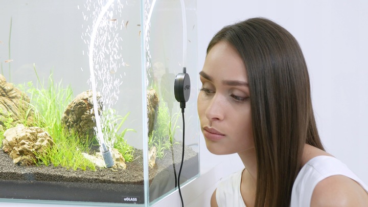 APUMP NAJCICHSZA POMPKA NAPOWIETRZACZ DO AKWARIUM DO 100L