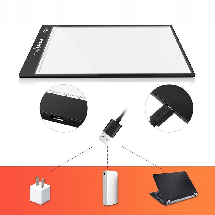 Tablica Do Szkicowania Deska Kreślarska LED