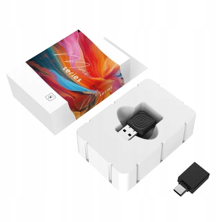 Carlinkit Mini Ultra 2w1 Bezprzewodowy CarPlay / Android Auto Adapter