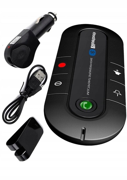 ZESTAW GŁOŚNOMÓWIĄCY SAMOCHODOWY BLUETOOTH 4.1