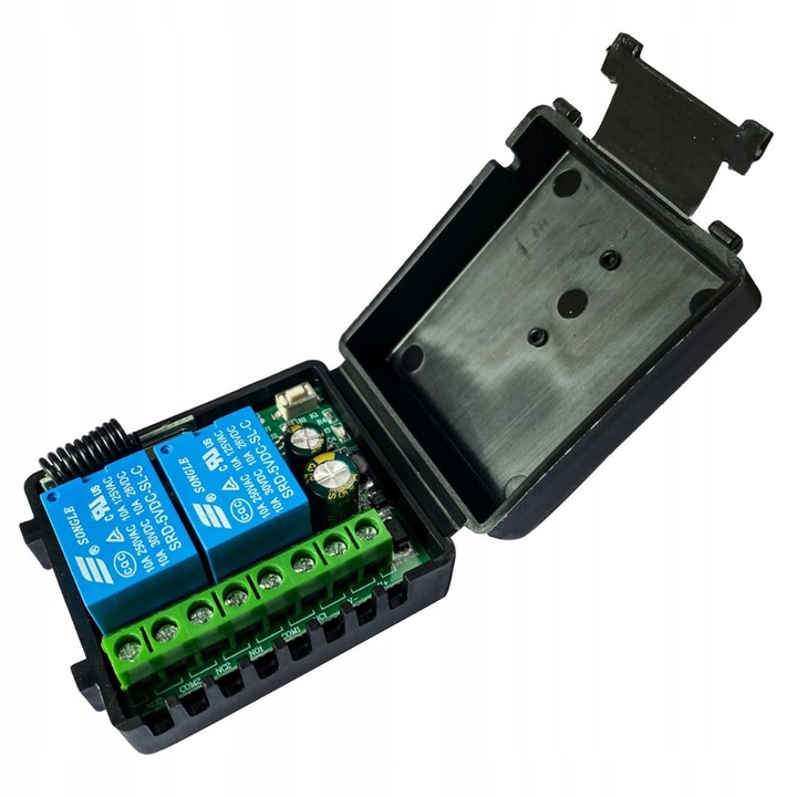 Zdalne sterowanie 230V włącznik 2 kanały na 2 pilota radiowy AC 85-250V 10A