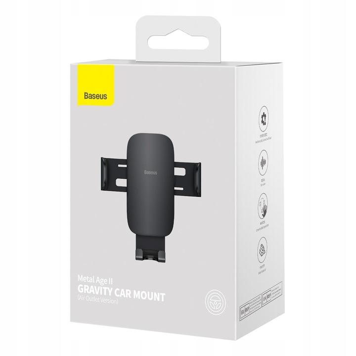 UCHWYT NA TELEFON DO SAMOCHODU BASEUS PHONE HOLDER GRAWITACYJNY DO KRATKI