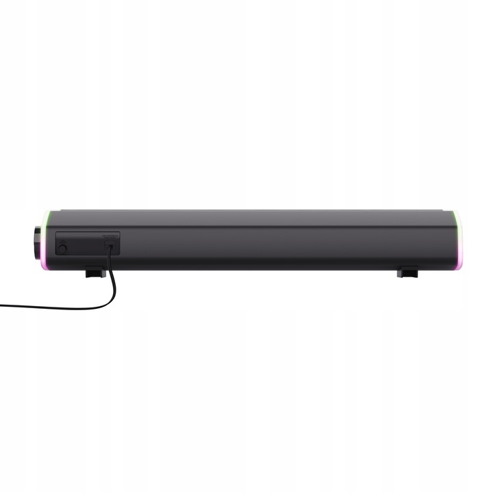 GŁOŚNIK SOUNDBAR KOMPUTEROWY LED USB 12W STEREO KOMPAKTOWY BIUROWY