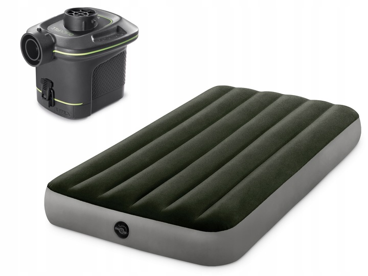 MATERAC DMUCHANY WELUROWY Z POMPKĄ INTEX 64777