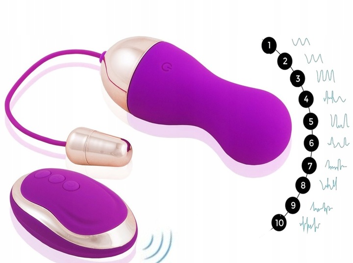 JAJECZKO WIBRUJĄCE Z PILOTEM - LEPSZE NIŻ WIBRATOR