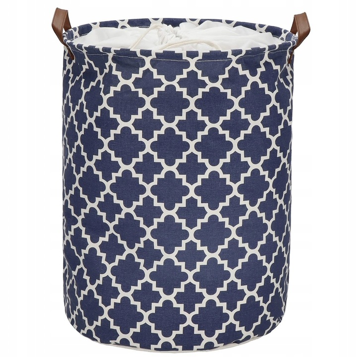 POJEMNIK KOSZ WOREK NA PRANIE UBRANIA ORGANIZER POJEMNY BARYŁKA SKŁADANY XL