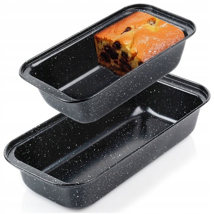 2x Forma GRANITOWA foremka do pieczenia chleba pasztet ciasto keksówka
