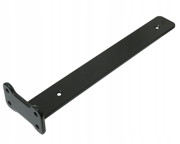 Wspornik typ T 305 mm, uchwyt półki drewnianej, podpórka, loft, czarny