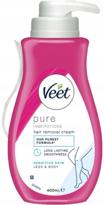 VEET Krem do depilacji skóra wrażliwa 400 ml Nawilżający z Aloesem