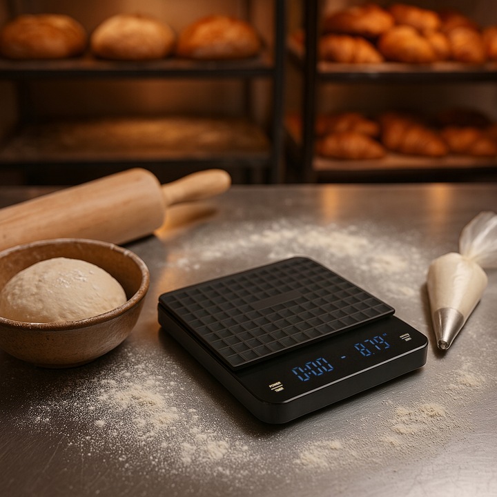 ELEKTRONICZNA WAGA KUCHENNA PRECYZYJNA 3000g - 0,1g TIMER USB +