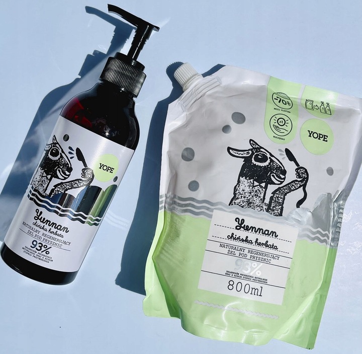 YOPE Żel pod prysznic Yunnan REFILL 800 ml