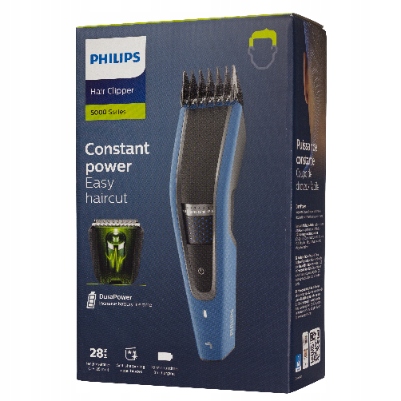 MASZYNKA DO WŁOSÓW PHILIPS SERIES 5000 AKUMULATOROWA TRYMER GOLARKA + ETUI