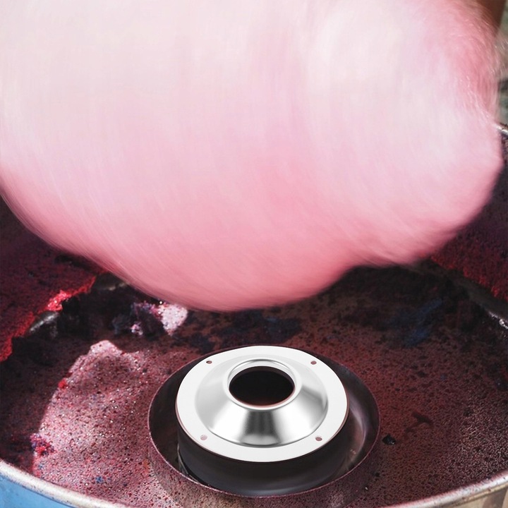 MASZYNA DO WATY CUKROWEJ DOMOWA WATA CUKROWA MASZYNKA WÓZEK + PATYCZKI