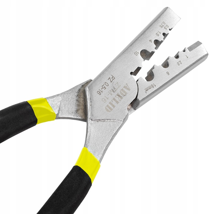 ZACISKARKA PRASKA DO KABLI TULEJEK KOŃCÓWEK 0,5-16