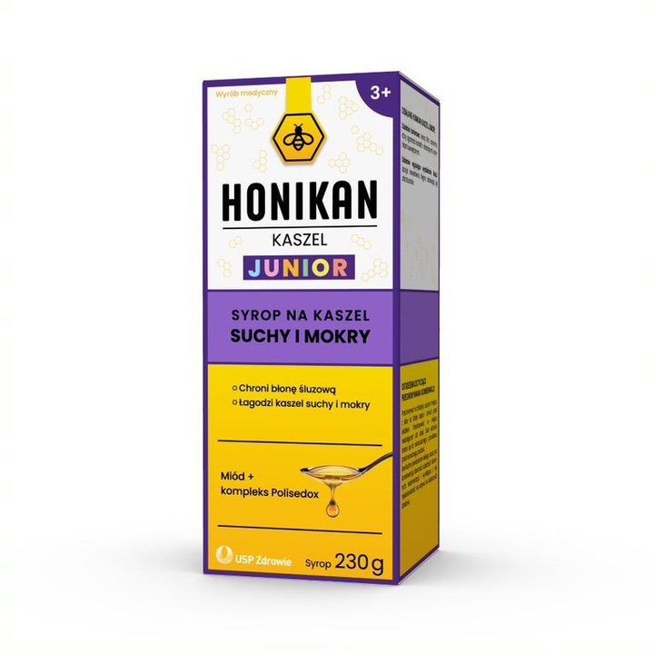 HONIKAN KASZEL JUNIOR syrop 230 g