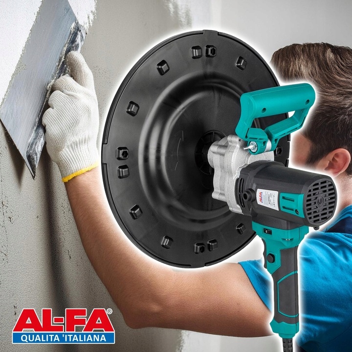 ZACIERACZKA do tynków gładzi STYROPIANU szlifierka REGULACJA MOCNA ZESTAW