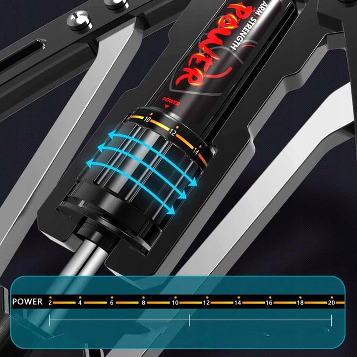 ŚCISKACZ DO RĄK RAMION REGULACJA EXPANDER 10-200KG