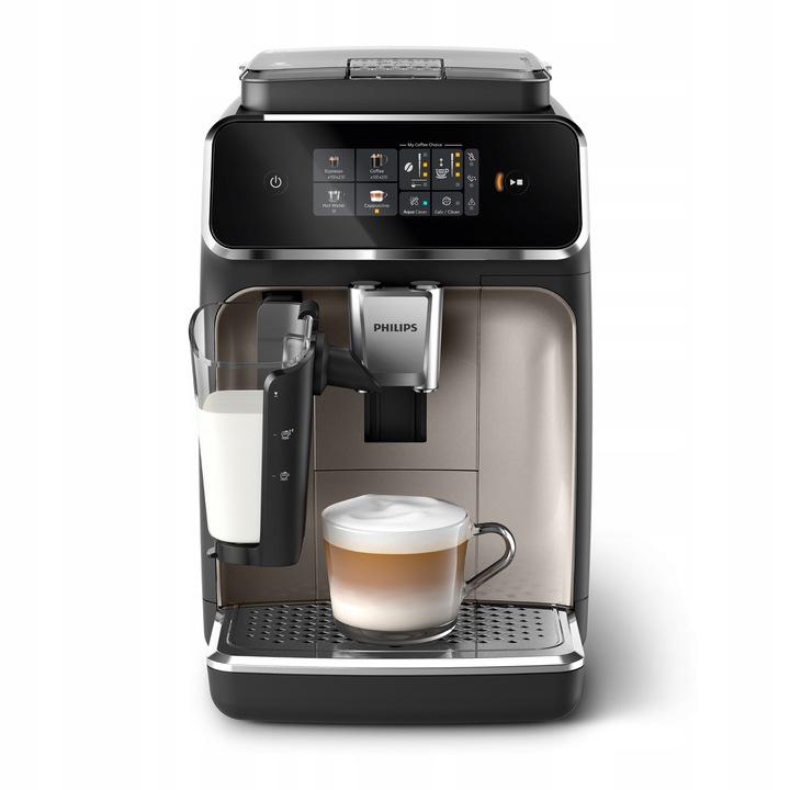 Ekspres do kawy automatyczny Philips LatteGo 2300 czarny chrom