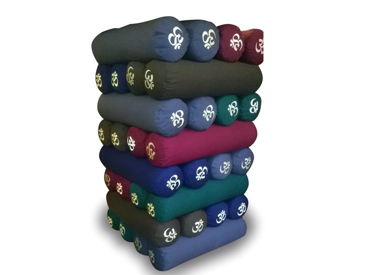 BOLSTER , WAŁEK do jogi, profesjonalny, gryka BORD