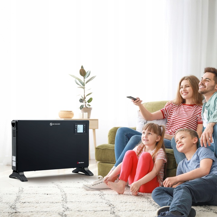 Grzejnik elektryczny konwektorowy TURBO 2000W termostat WiFi API pilot