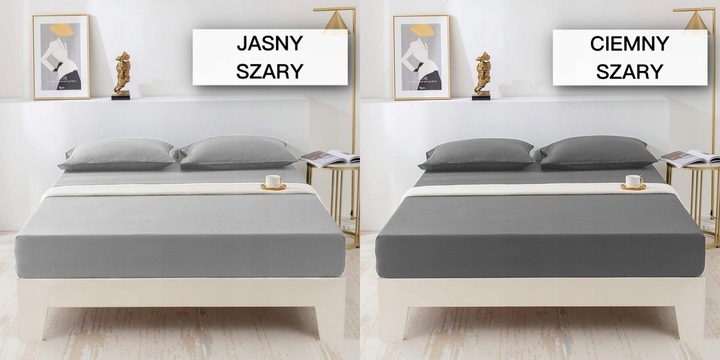 PRZEŚCIERADŁO BAWEŁNIANE Z GUMKĄ 200x220 PREMIUM RÓŻNE KOLORY SUPER JAKOŚĆ