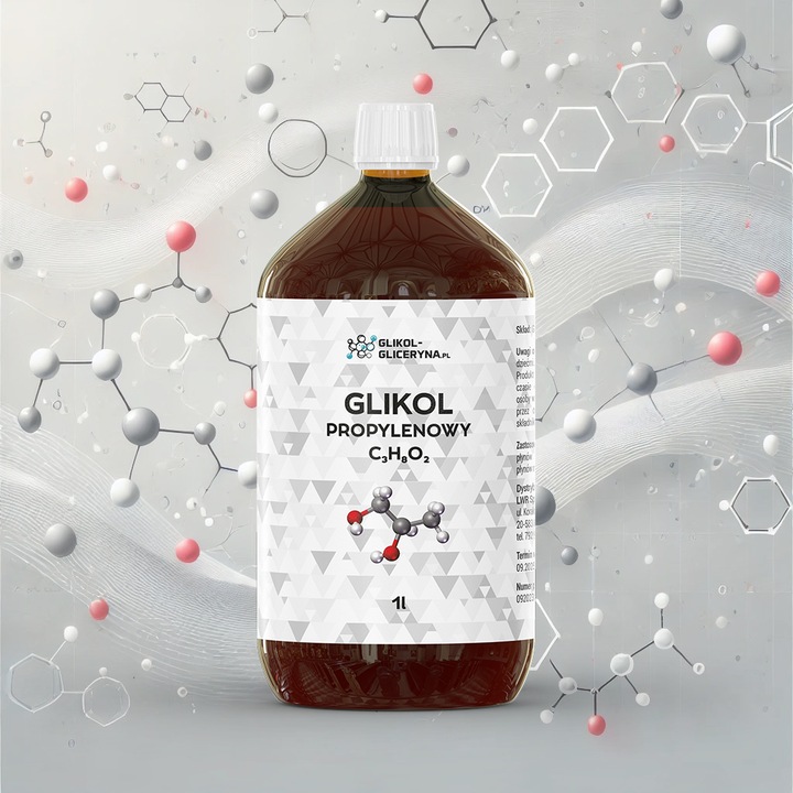 Glikol Propylenowy 99,9% PG 1L 1000 ml
