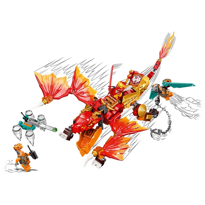 LEGO Ninjago Smok ognia Kaia EVO 71762
