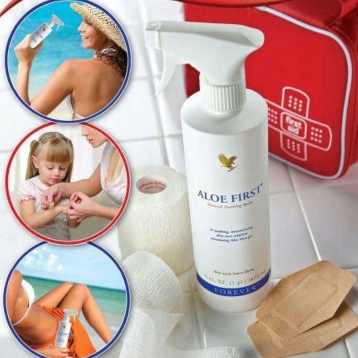 Forever Aloe First Spray odżywczy spray do ciała