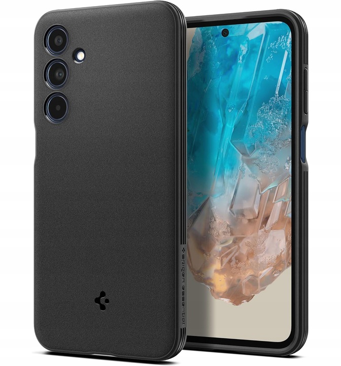 SPIGEN ESSENTIAL SANDBLAST GALAXY M35 5G MATTE BLACK