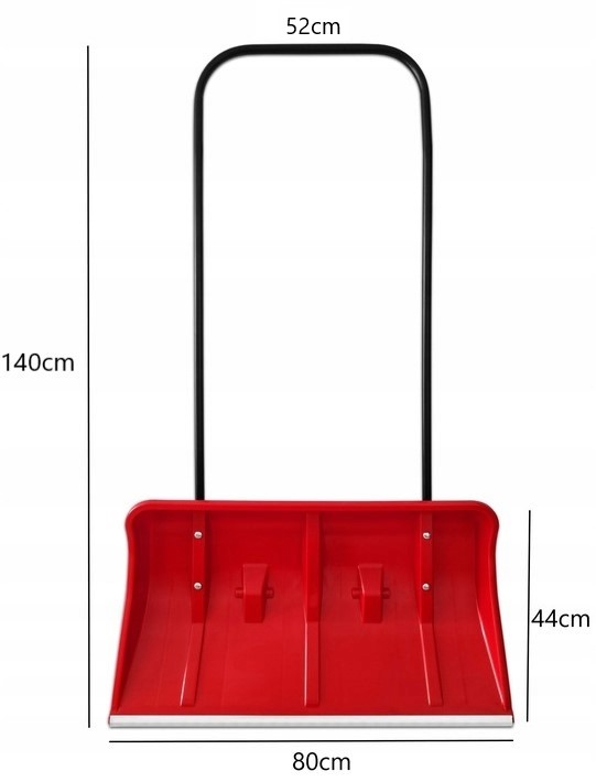 ZGARNIACZ DO ŚNIEGU ŁOPATA SZUFLA DO ODŚNIEŻANIA